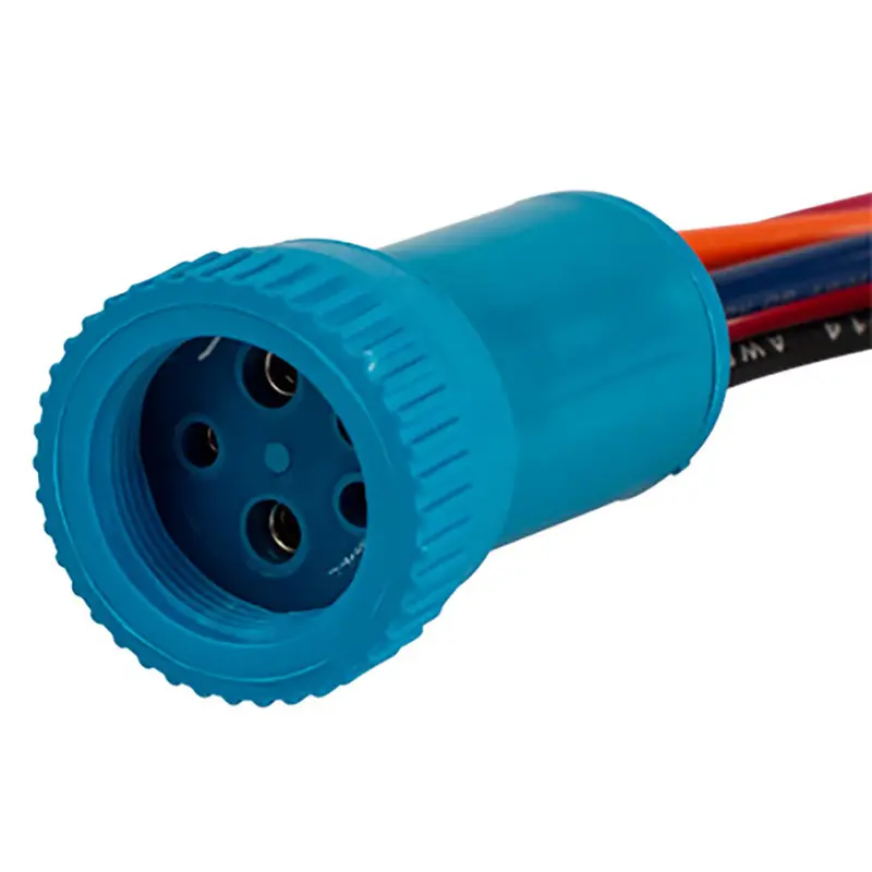 Bluewater 19Mm Electronic Deutsch Connector W/5-Wire Pigtal - Nav/Anchor - 4' Lead [9057-4914-248] 1