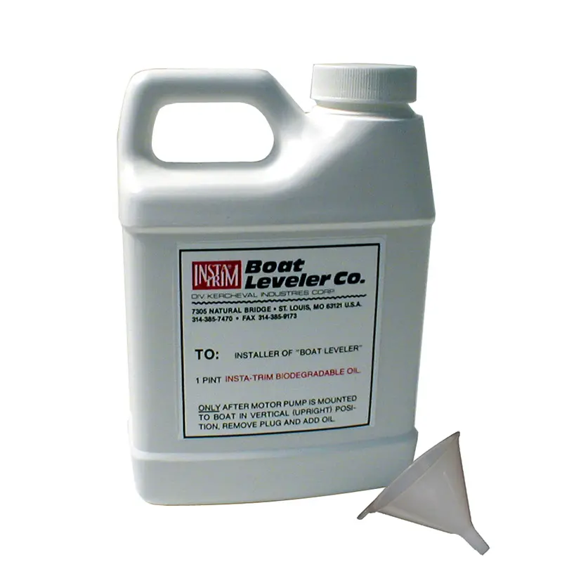 Boat Leveler Oil & Funnel Kit [12612] 1