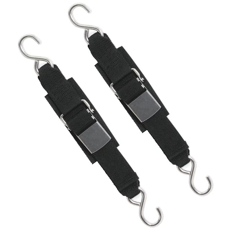 Boatbuckle Stainless Steel Kwik-Lok Transom Tie-Downs [F12066] 1