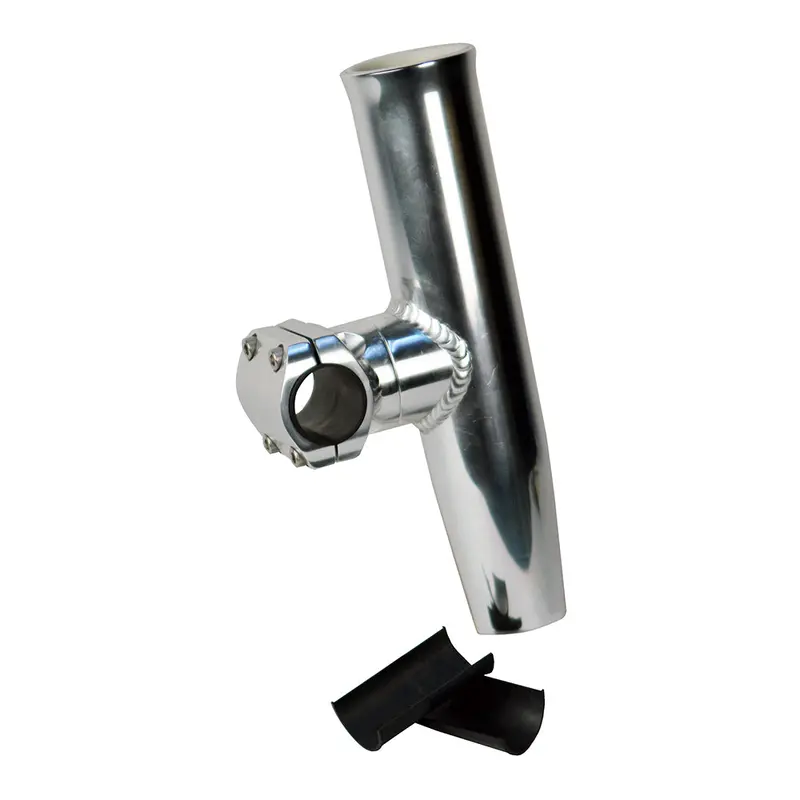 C.E. Smith Adjustable Mid Mount Rod Holder Aluminum 1.66" Or 1-1/2" W/Sleeve  Hex Key [53772] 1