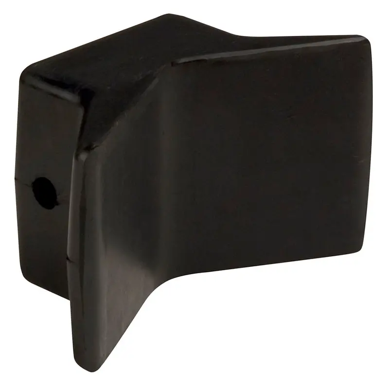C.E. Smith Bow Y-Stop - 4" X 4" - Black Natural Rubber [29550] 1