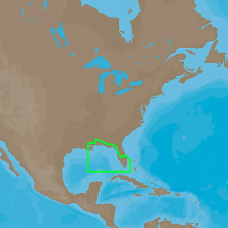 C-Map  4D Na-D944 St. Lucie Inlet To New Orleans [M-Na-D944-Ms] 1