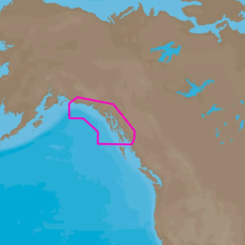 C-Map  4D Na-D959 Dixon Entrance To Cape St. Elias [M-Na-D959-Ms] 1