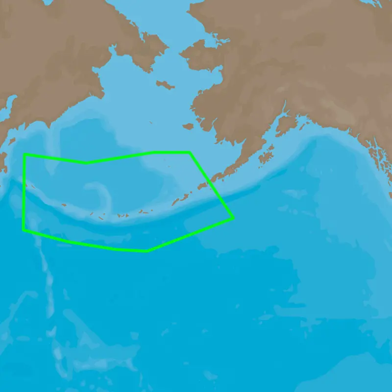 C-Map  4D Na-D962 Unimak Pass To Attu Island [M-Na-D962-Ms] 1