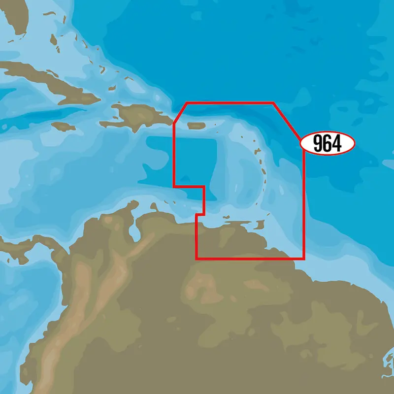 C-Map 4D Na-D964 - Puerto Rico To Rio Orinoco Local [M-Na-D964-Ms] 1