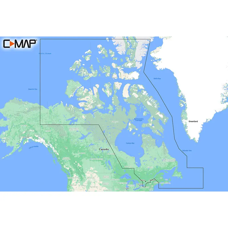 C-Map M-Na-Y209-Ms Canada North  East Reveal Coastal Chart [M-Na-Y209-Ms] 1