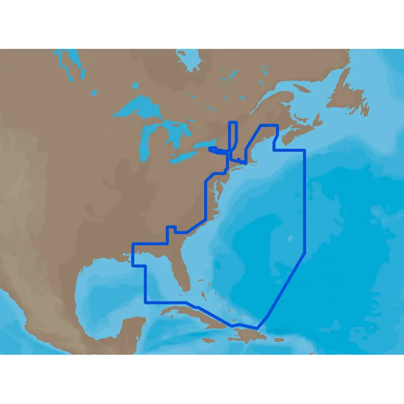 C-Map Max Na-M022 - U.S. East Coast & The Bahamas - Sd Card [M-Na-M022-Ms] 1