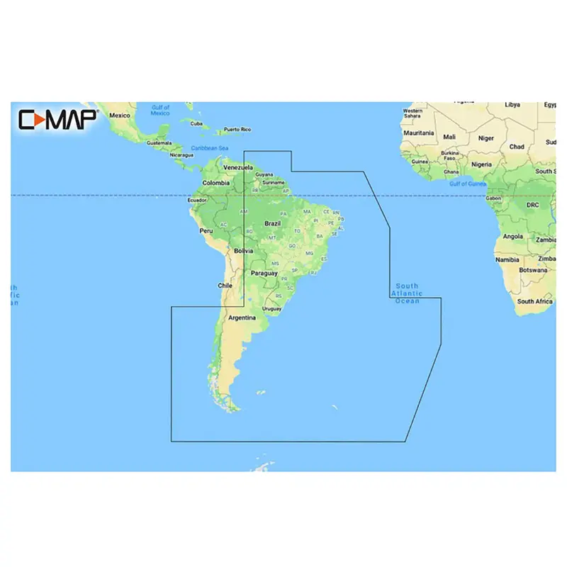 C-Map Reveal Chart - South America - East Coast [M-Sa-Y501-Ms] 1