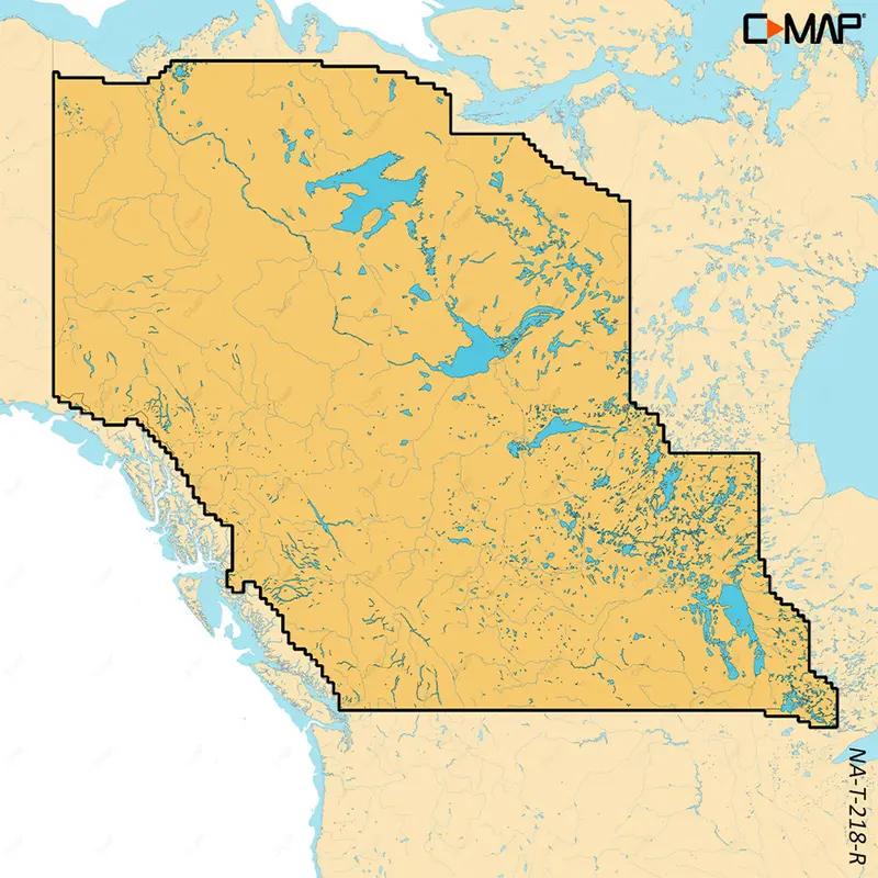 C-Map Reveal X - Canada Lake Insight West Hd [M-Na-T-218-R-Ms] 1