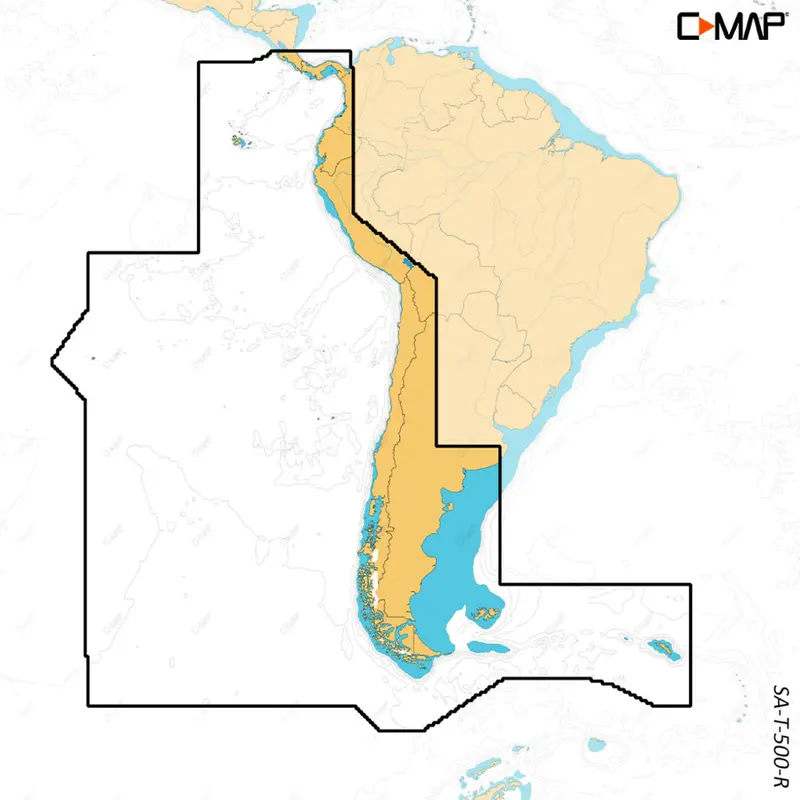 C-Map Reveal X - Costa Rica Chile  Falklands [M-Sa-T-500-R-Ms] 1