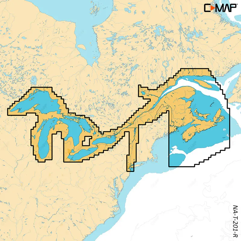 C-Map Reveal X - Great Lakes To Nova Scotia [M-Na-T-201-R-Ms] 1