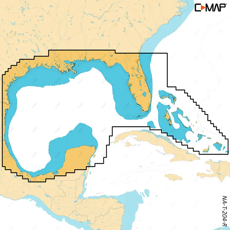 C-Map Reveal X - Gulf Of Mexico  Bahamas [M-Na-T-204-R-Ms] 1