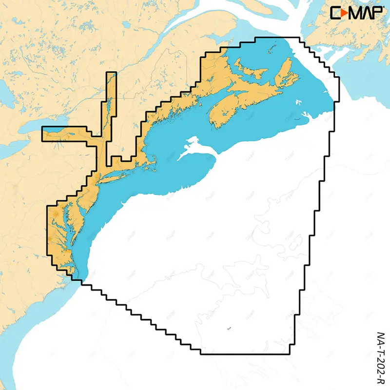 C-Map Reveal X - Nova Scotia To The Chesapeake Bay [M-Na-T-202-R-Ms] 1