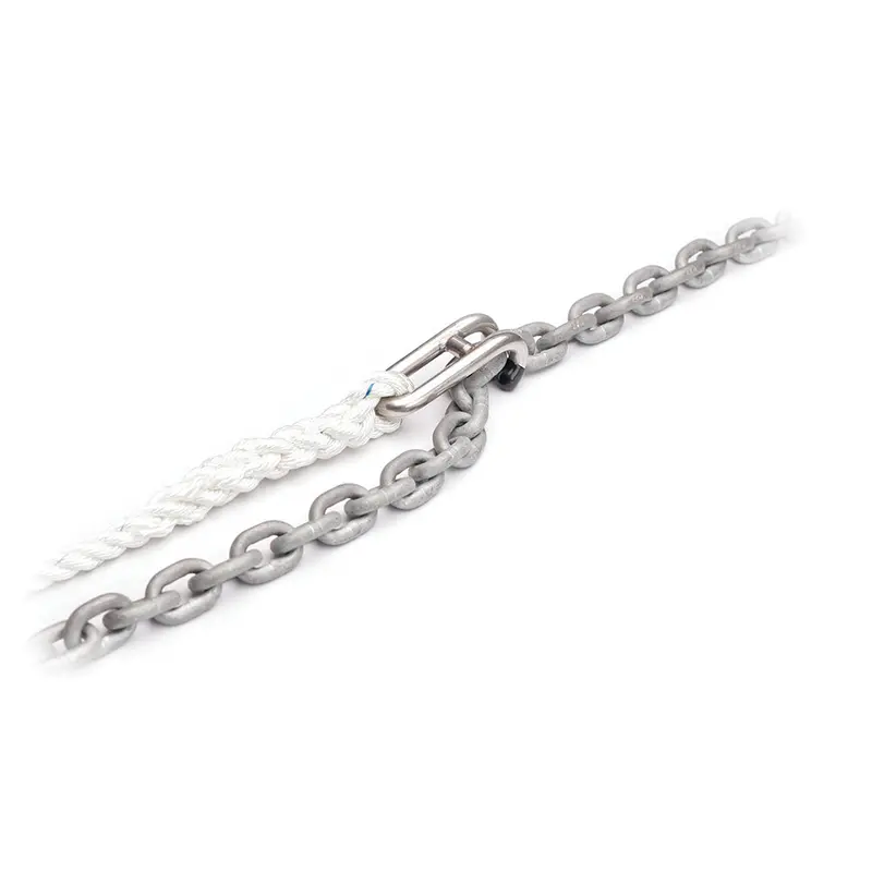 C. Sherman Johnson "Captain Hook" Chain Snubber Large Snubber Hook F/3/8"  1/2" Chain W/15 Of 5/8" 3 Strand Nylon [46-475] 1