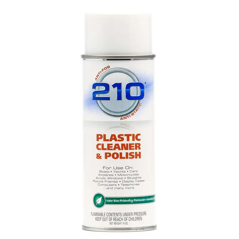 Camco 210 Plastic Cleaner Polish - 14Oz Spray - Case Of 12 [40934Case] 1
