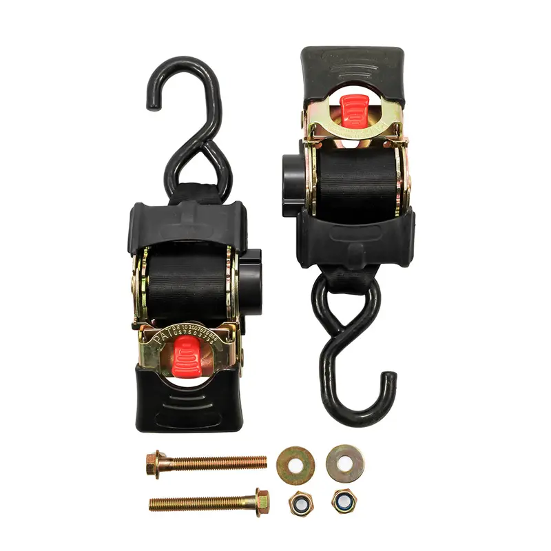 Camco Retractable Tie Down Straps - 2" Width 5.5 Bolt On [50030] 1
