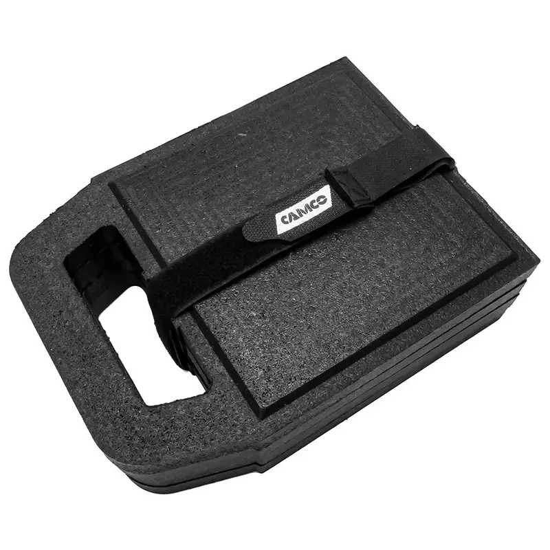 Camco Stabilizer Jack Pads - Rubber - 6.2" X 6.2" *4-Pack [44591] 1