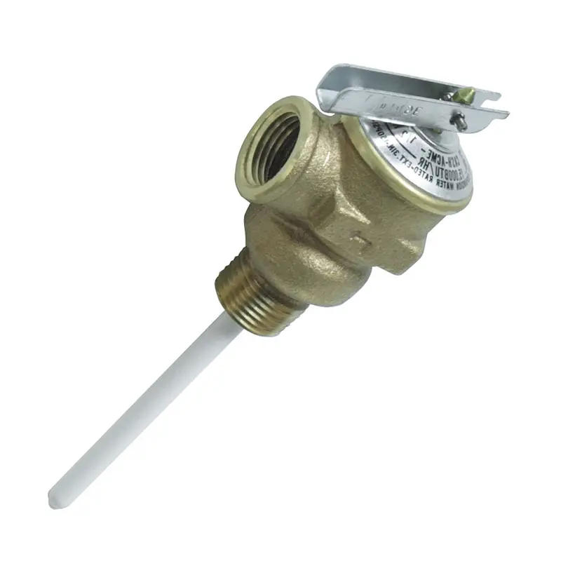 Camco Temperature & Pressure Relief Valve - 1/2" Valve W/4" Probe [10423] 1