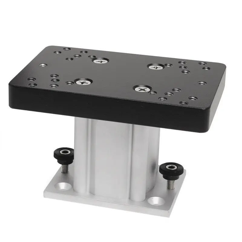 Cannon Aluminum Fixed Base Downrigger Pedestal - 4" [1904030] 1