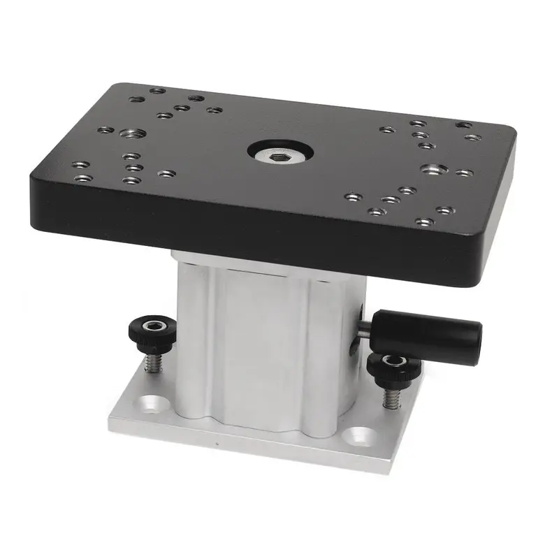 Cannon Aluminum Swivel Base Downrigger Pedestal - 4" [1904032] 1