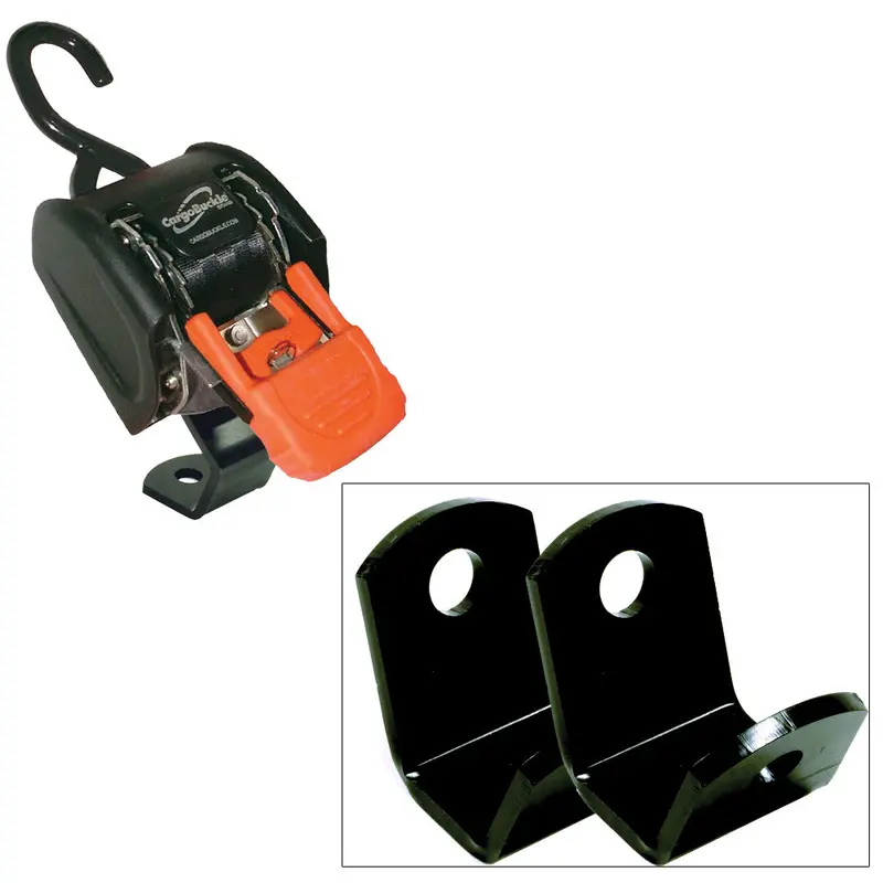 Cargobuckle Floor Mounting Bracket - Pair [F16777] 1