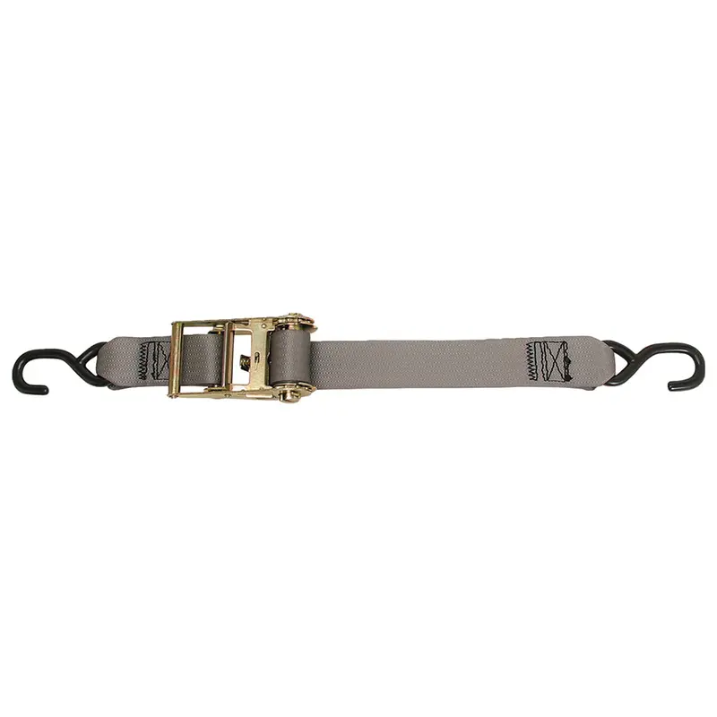 Cargobuckle Multipurpose Ratchet Strap Tie-Down W/S-Hooks - 2" X 15 [F13758] 1