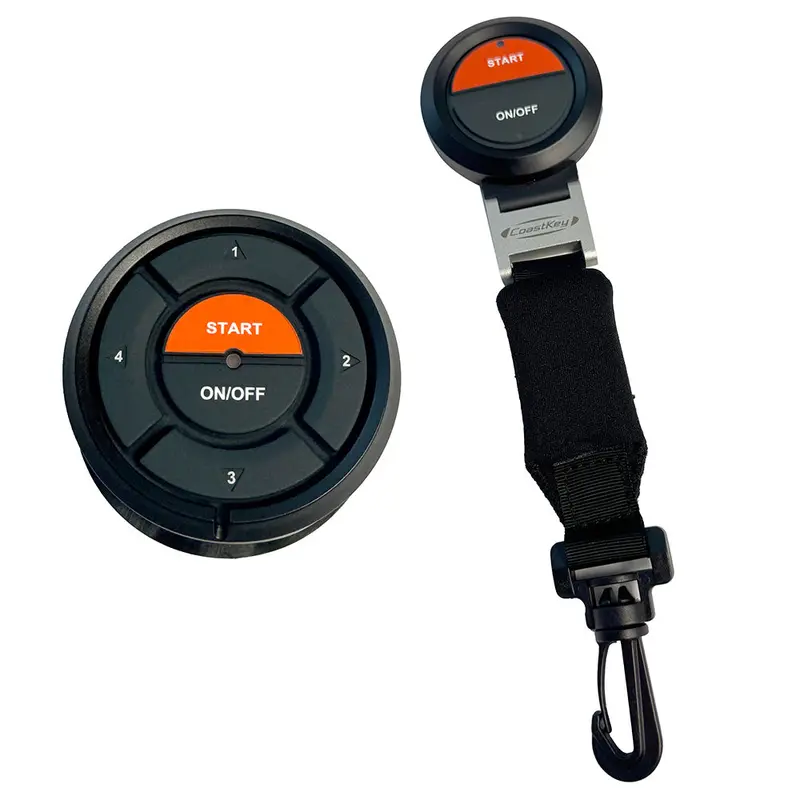 Coastkey Standard Twin Mercury Engine Keyless Ignition W/Keyless Stop/Start, Remote Stop/Start,  Ecos [C0211] 1