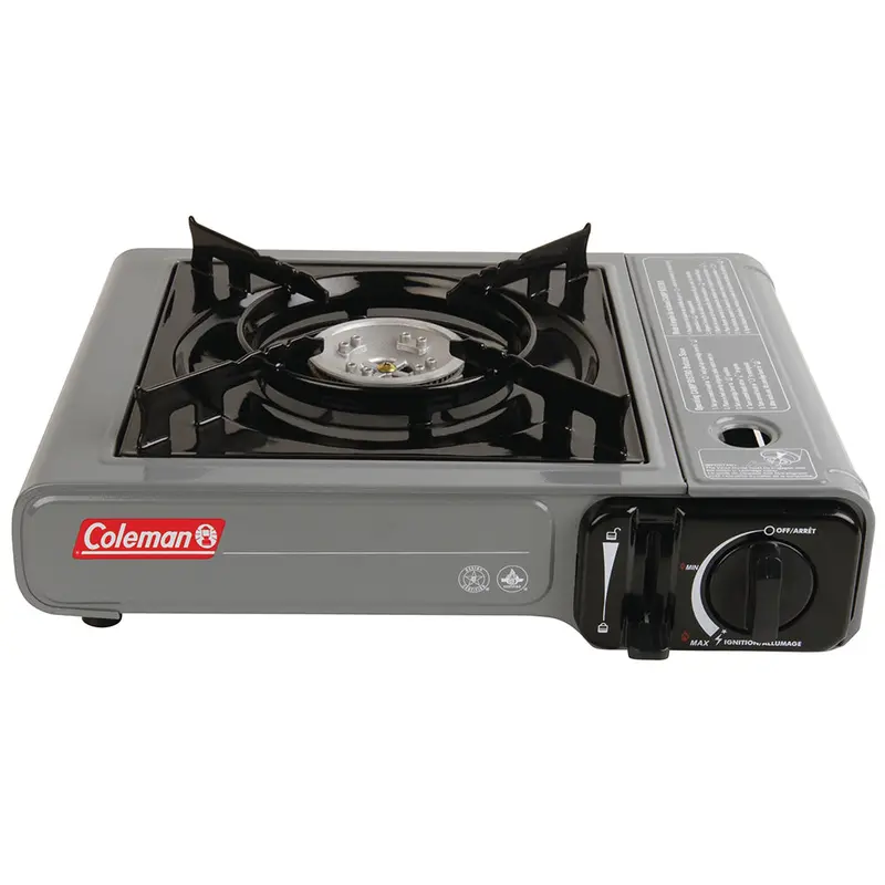 Coleman Table Top 1 Burner Butane Camping Stove - Grey [2000037885] 1