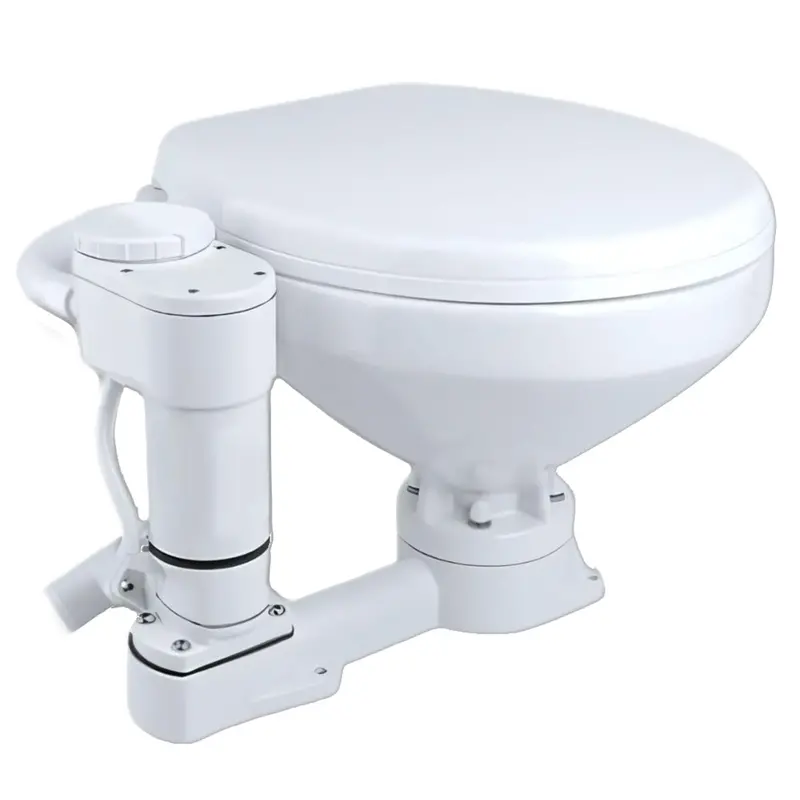 Commodore Electric Marine Toilet - Twist Flush - Regular Size [Cm2rmt] 1