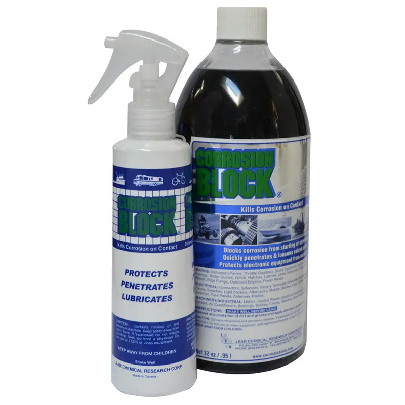 Corrosion Block 32Oz Bottle W/Pump - Non-Hazmat, Non-Flammable  Non-Toxic [20032] 1