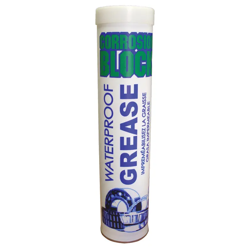Corrosion Block High Performance Waterproof Grease - 14Oz Cartridge - Non-Hazmat, Non-Flammable  Non-Toxic *Case Of 10* [25014Case] 1
