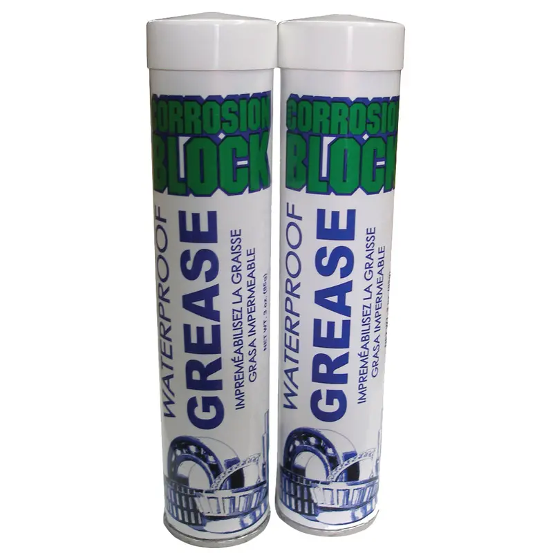 Corrosion Block High Performance Waterproof Grease - (2)2Oz Tube - Non-Hazmat, Non-Flammable  Non-Toxic *Case Of 6* [25003Case] 1