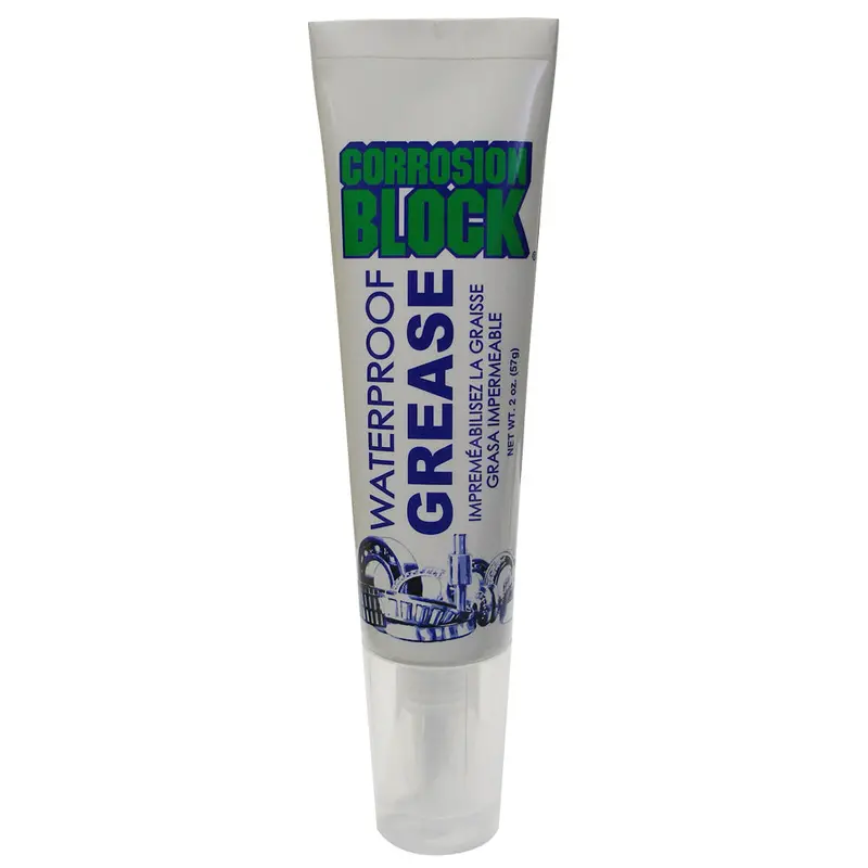 Corrosion Block High Performance Waterproof Grease - 2Oz Tube - Non-Hazmat, Non-Flammable  Non-Toxic *Case Of 24* [25002Case] 1