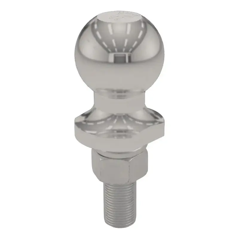 Curt 1-7/8" Trailer Ball - 3/4" X 2-1/8" Shank - 2,000 Lb. Capacity - Stainless Steel [40080] 1