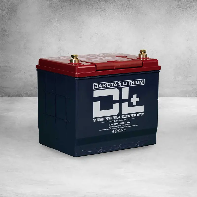 Dakota Lithium 12V 135Ah Dual Purpose 1000Cca Cranking Battery 1