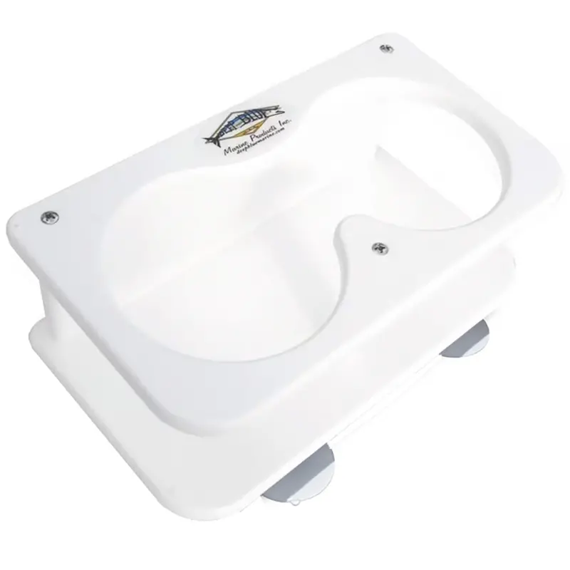 Deep Blue Marine Double Drink Holder W/Suction Cups [Smdh] 1