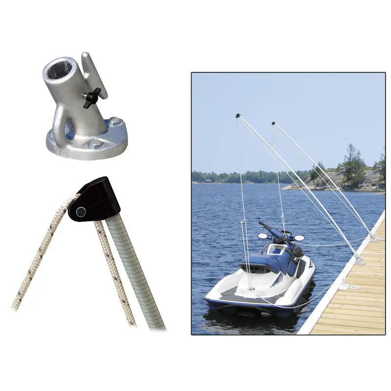 Dock Edge Economy Mooring Whips 8Ft 2000 Lbs Up To 18Ft [De3100f] 1