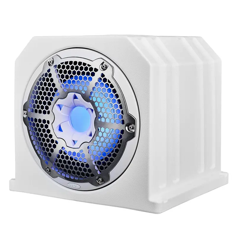 Ds18 Hydro 10" Marine Sub Box W/Rgb Lighting - White [Nxl-10Subld/W] 1