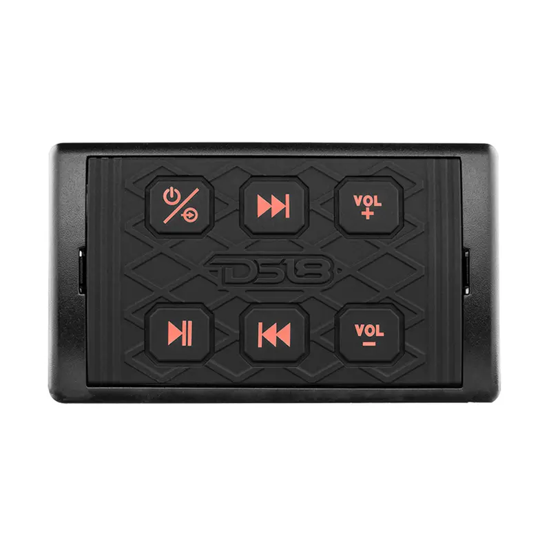Ds18 Marine Waterproof Bluetooth Streaming Audio Receiver Square Controller - F/Android  Iphone [Btrc-Sq] 1