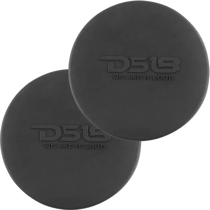 Ds18 Silicone Marine Speaker Cover F/6.5" Speakers - Black [Cs-6/Bk] 1