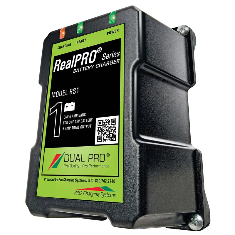 Dual Pro Realpro Series Battery Charger - 6A - 1-Bank - 12V [Rs1] 1