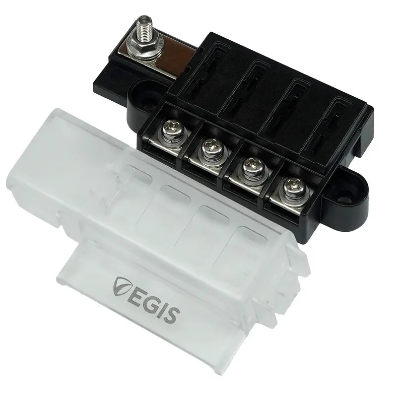 Egis Rt Fuse Block - 4 Circuit W/Cover [8045] 1