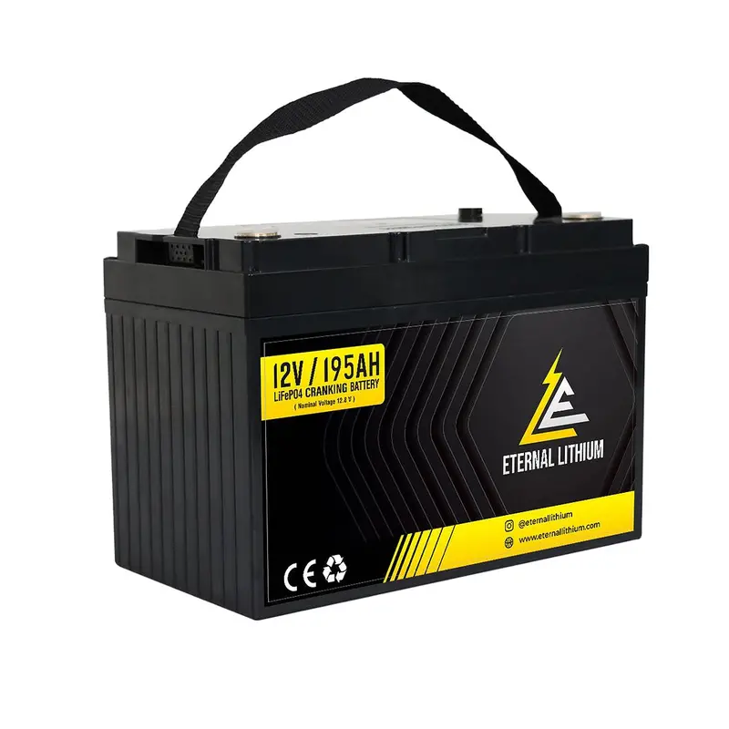 Eternal Lithium 12V 195Ah Dual Purpose 1500Cca Battery 1