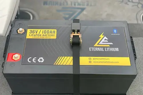 Eternal Lithium 36V 100Ah Battery/Tray/Charger Package 2