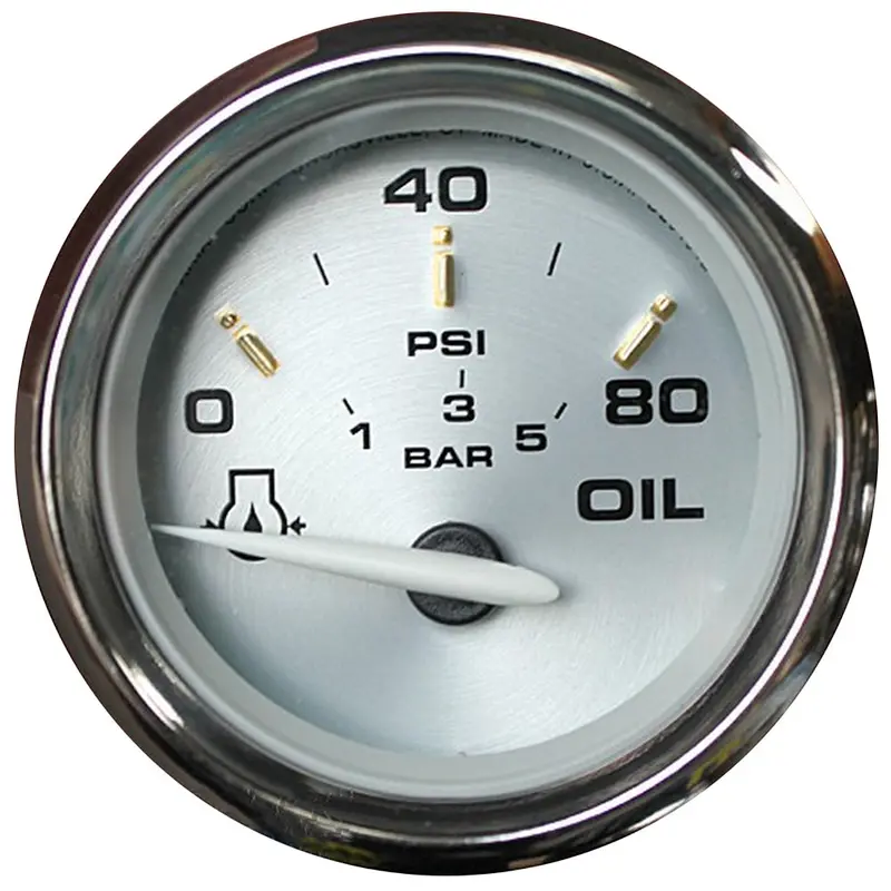 Faria Kronos 2" Oil Pressure Gauge - 80 Psi [19002] 1