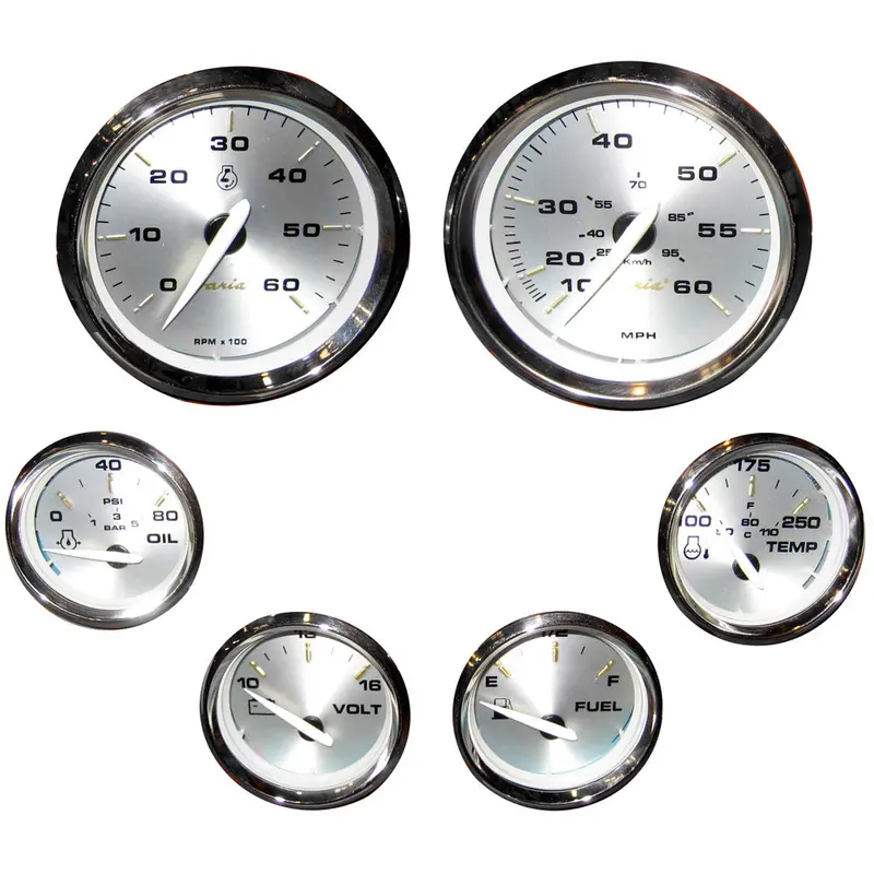 Faria Kronos Boxed Set Of 6 Gauges F/ Inboard Motors [Ktf024] 1