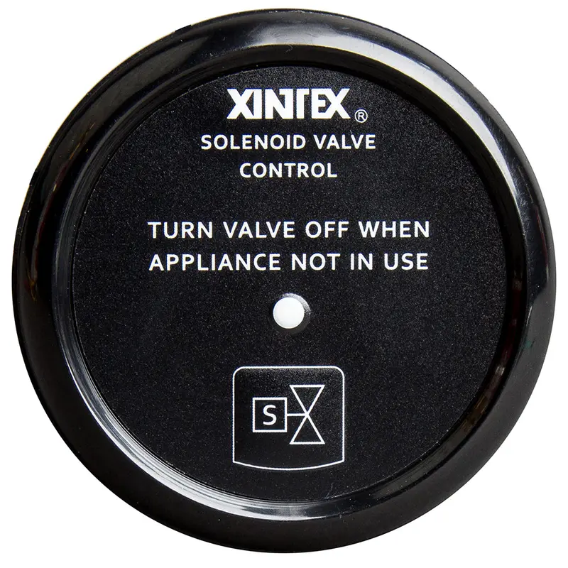 Fireboy-Xintex Propane Control  Solenoid Valve W/Black Bezel Display [C-1B-R] 1