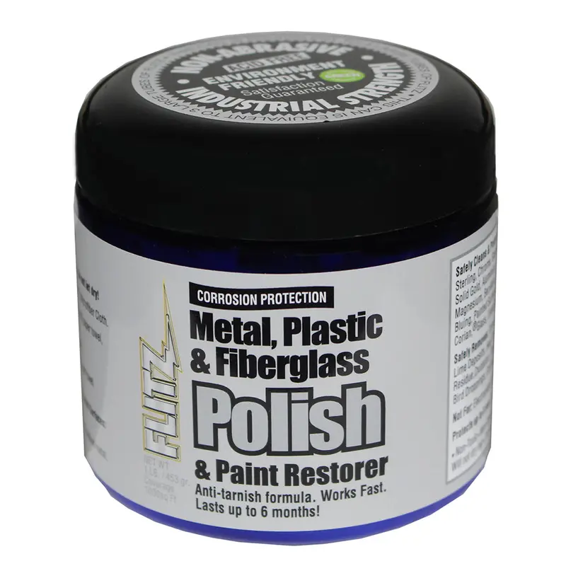 Flitz Metal, Plastic  Fiberglass Polish Paste - 1.0Lb [Ca 03516-6] 1