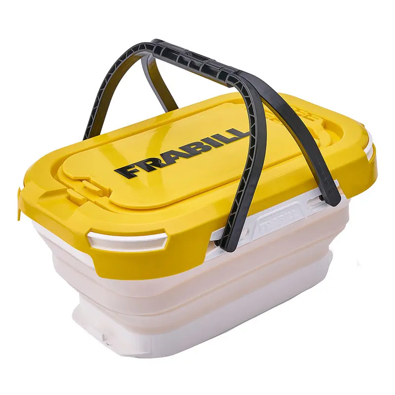 Frabill Collapsible Bait Bucket W/O Aerator [Frbbc6] 1