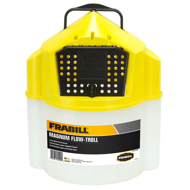 Frabill Magnum Flow Troll Bucket - 10 Quart [451200] 1